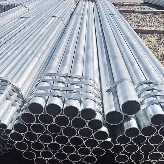 Tubería de acero galvanizada redonda del carbono de ASTM A53 A500 en precio barato