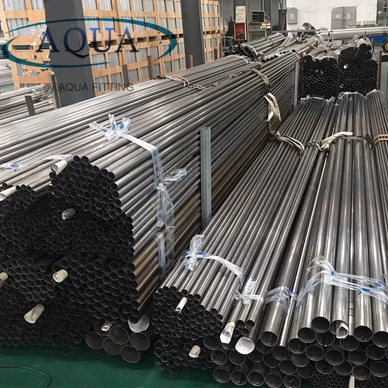 Tubería de acero inoxidable capilar con tubería soldada redonda sin costura de acero inoxidable 201 304 316 309S 310